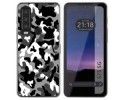 Funda Silicona para CAT S75 5G diseño Snow Camuflaje Dibujos
