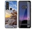 Funda Silicona para CAT S75 5G diseño Sunset Dibujos