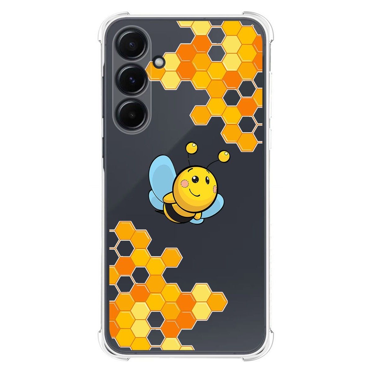 Funda Silicona Antigolpes para Samsung Galaxy A35 5G diseño Abeja Dibujos