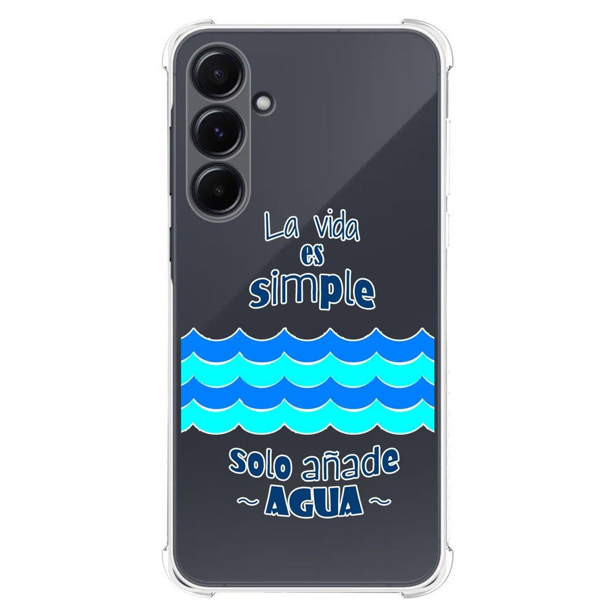 Funda Silicona Antigolpes para Samsung Galaxy A35 5G diseño Agua Dibujos