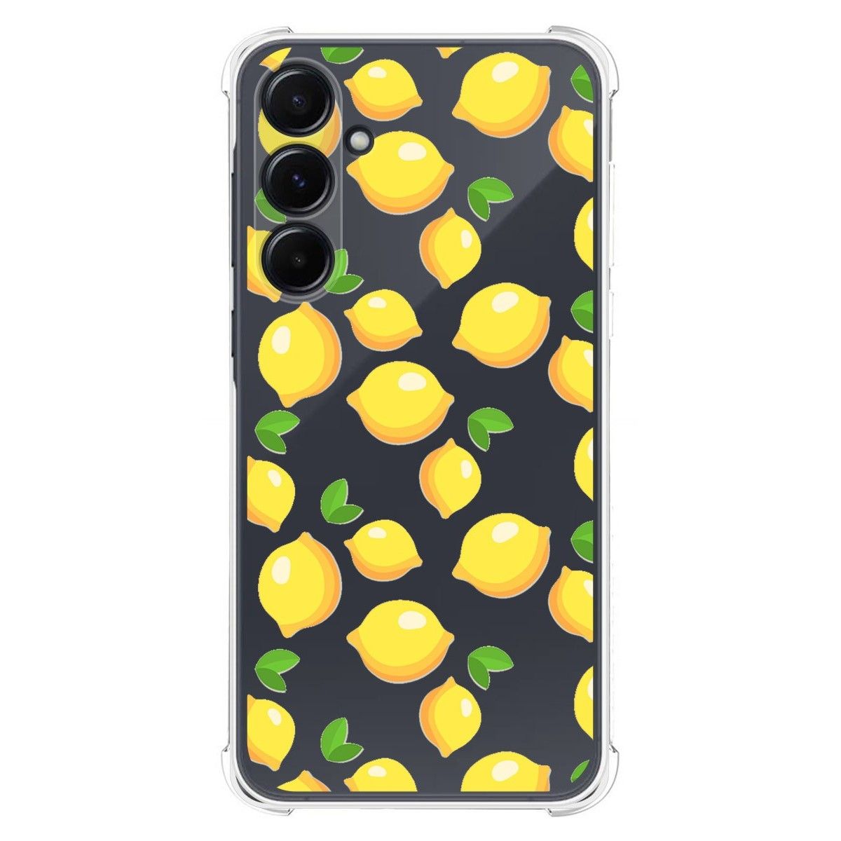 Funda Silicona Antigolpes para Samsung Galaxy A35 5G diseño Limones Dibujos