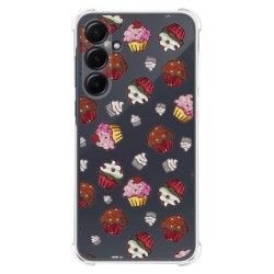 Funda Silicona Antigolpes para Samsung Galaxy A35 5G diseño Muffins Dibujos