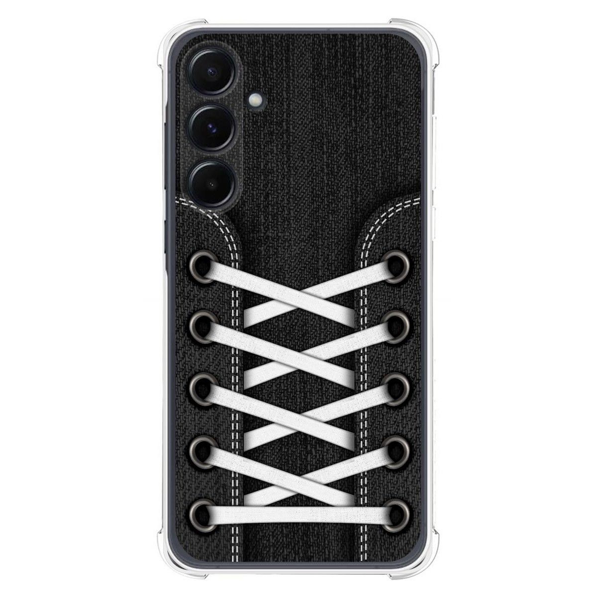 Funda Silicona Antigolpes para Samsung Galaxy A35 5G diseño Zapatillas 02 Dibujos