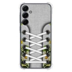Funda Silicona Antigolpes para Samsung Galaxy A35 5G diseño Zapatillas 08 Dibujos