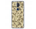 Funda Gel Tpu para Alcatel 3V Diseño Sand Camuflaje Dibujos