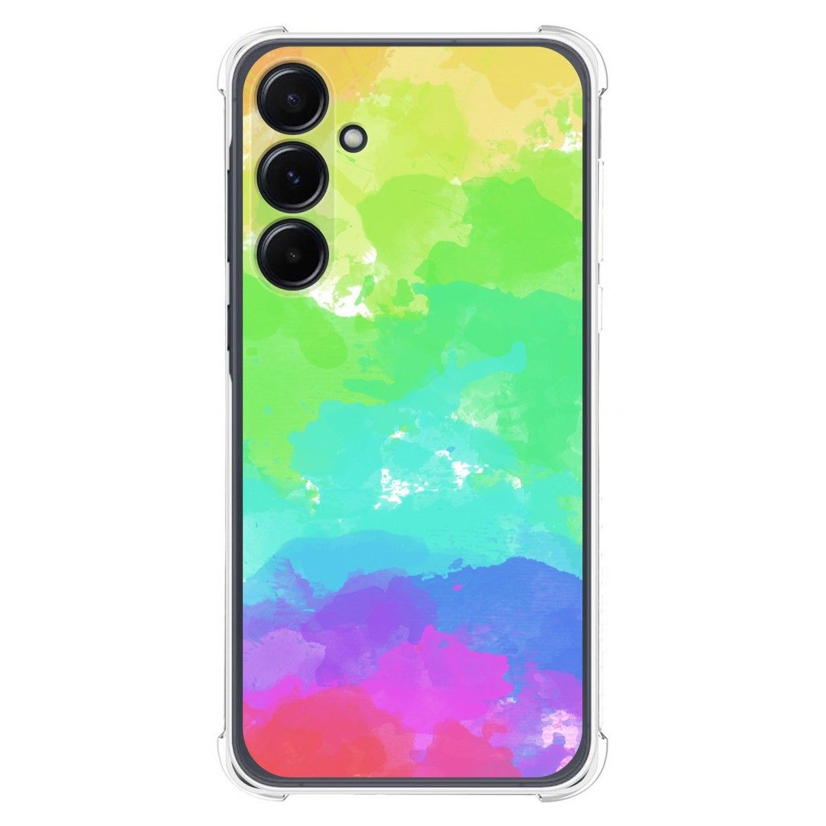 Funda Silicona Antigolpes para Samsung Galaxy A35 5G diseño Acuarela 03 Dibujos