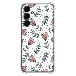 Funda Silicona Antigolpes para Samsung Galaxy A35 5G diseño Flores 01 Dibujos