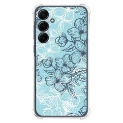 Funda Silicona Antigolpes para Samsung Galaxy A35 5G diseño Flores 03 Dibujos