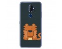 Funda Gel Tpu para Alcatel 3V Diseño Tigre Dibujos
