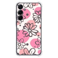 Funda Silicona Antigolpes para Samsung Galaxy A35 5G diseño Flores 09 Dibujos