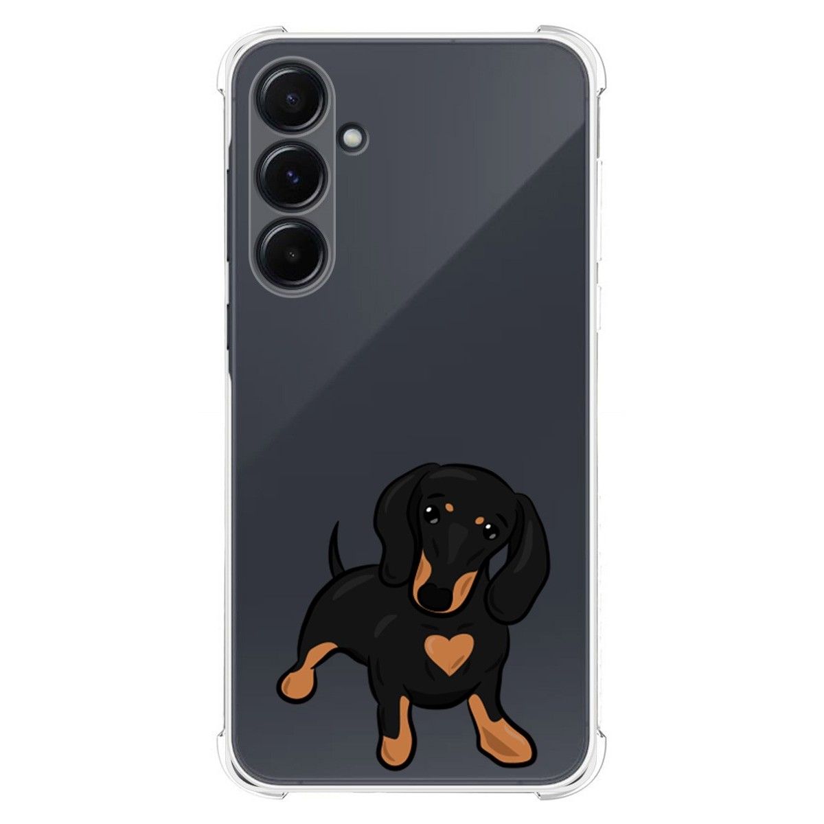 Funda Silicona Antigolpes para Samsung Galaxy A35 5G diseño Perros 04 Dibujos