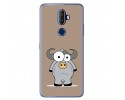 Funda Gel Tpu para Alcatel 3V Diseño Toro Dibujos
