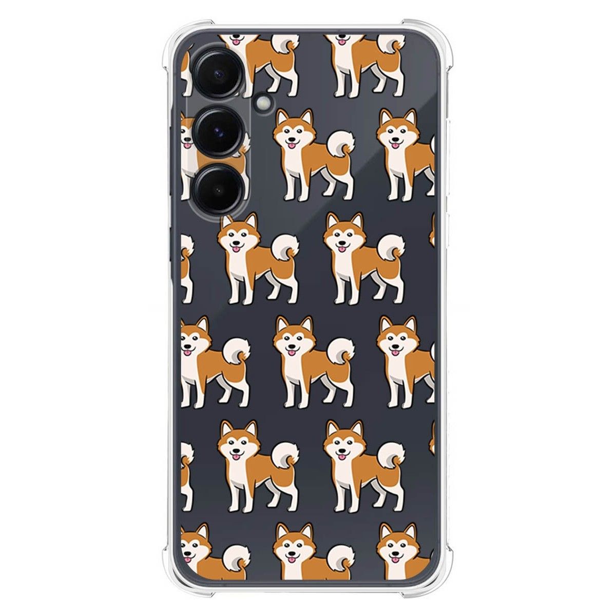 Funda Silicona Antigolpes para Samsung Galaxy A35 5G diseño Perros 08 Dibujos