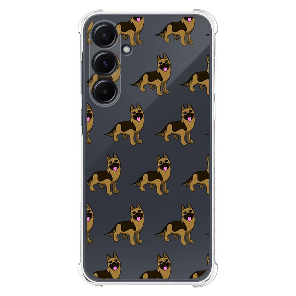 Funda Silicona Antigolpes para Samsung Galaxy A35 5G diseño Perros 09 Dibujos