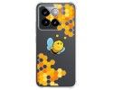 Funda Silicona Antigolpes para Xiaomi 14 5G diseño Abeja Dibujos