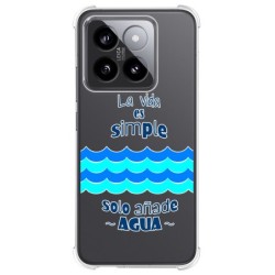 Funda Silicona Antigolpes para Xiaomi 14 5G diseño Agua Dibujos