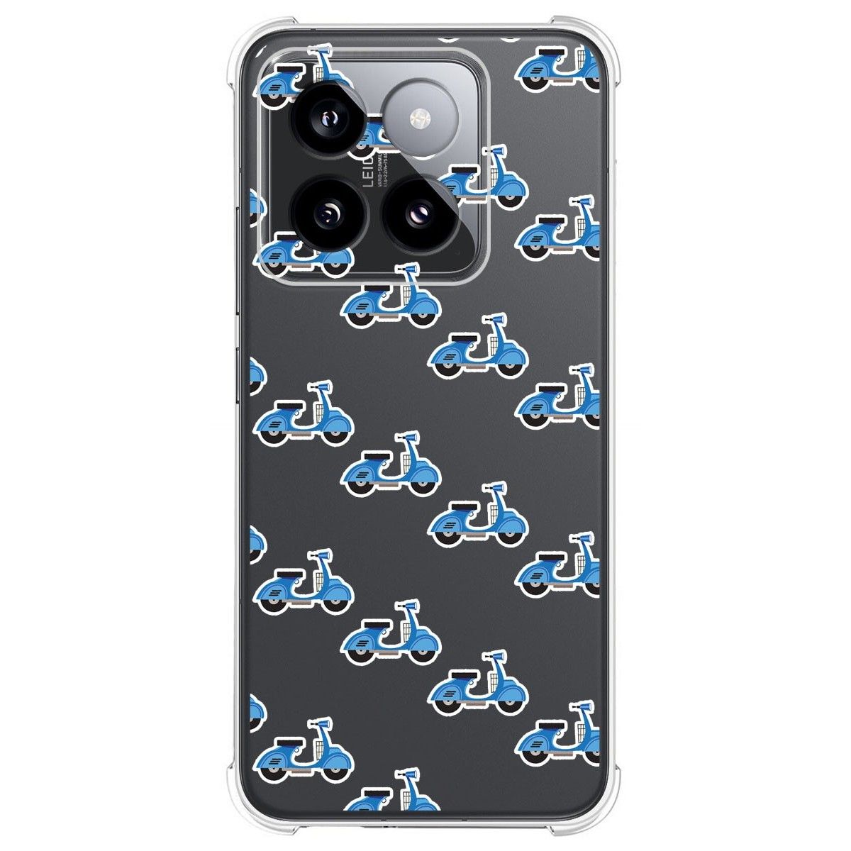 Funda Silicona Antigolpes para Xiaomi 14 5G diseño Scooter Dibujos