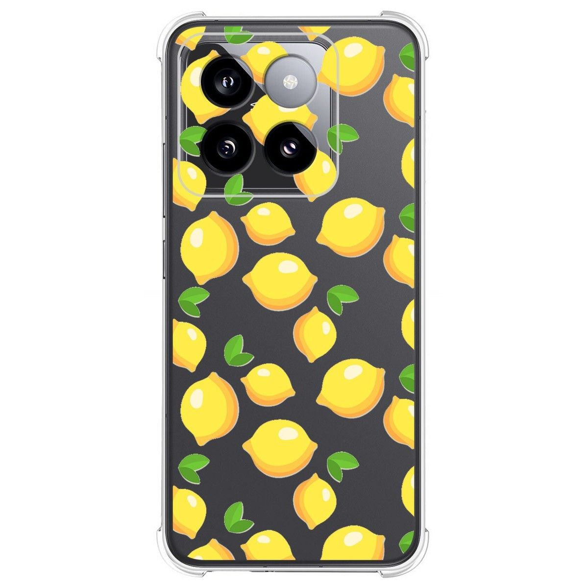 Funda Silicona Antigolpes para Xiaomi 14 5G diseño Limones Dibujos