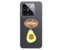 Funda Silicona Antigolpes para Xiaomi 14 5G diseño Vegan Life Dibujos