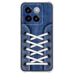 Funda Silicona Antigolpes para Xiaomi 14 5G diseño Zapatillas 01 Dibujos