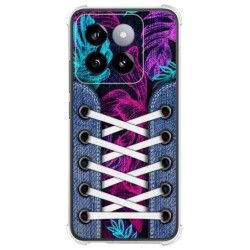 Funda Silicona Antigolpes para Xiaomi 14 5G diseño Zapatillas 07 Dibujos