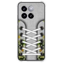 Funda Silicona Antigolpes para Xiaomi 14 5G diseño Zapatillas 08 Dibujos