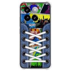 Funda Silicona Antigolpes para Xiaomi 14 5G diseño Zapatillas 14 Dibujos