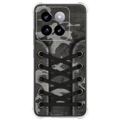 Funda Silicona Antigolpes para Xiaomi 14 5G diseño Zapatillas 15 Dibujos