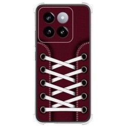 Funda Silicona Antigolpes para Xiaomi 14 5G diseño Zapatillas 17 Dibujos