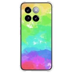 Funda Silicona Antigolpes para Xiaomi 14 5G diseño Acuarela 03 Dibujos