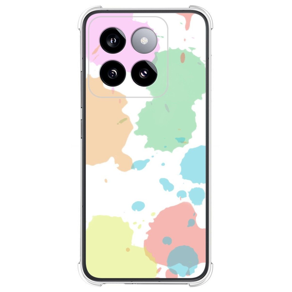 Funda Silicona Antigolpes para Xiaomi 14 5G diseño Acuarela 05 Dibujos