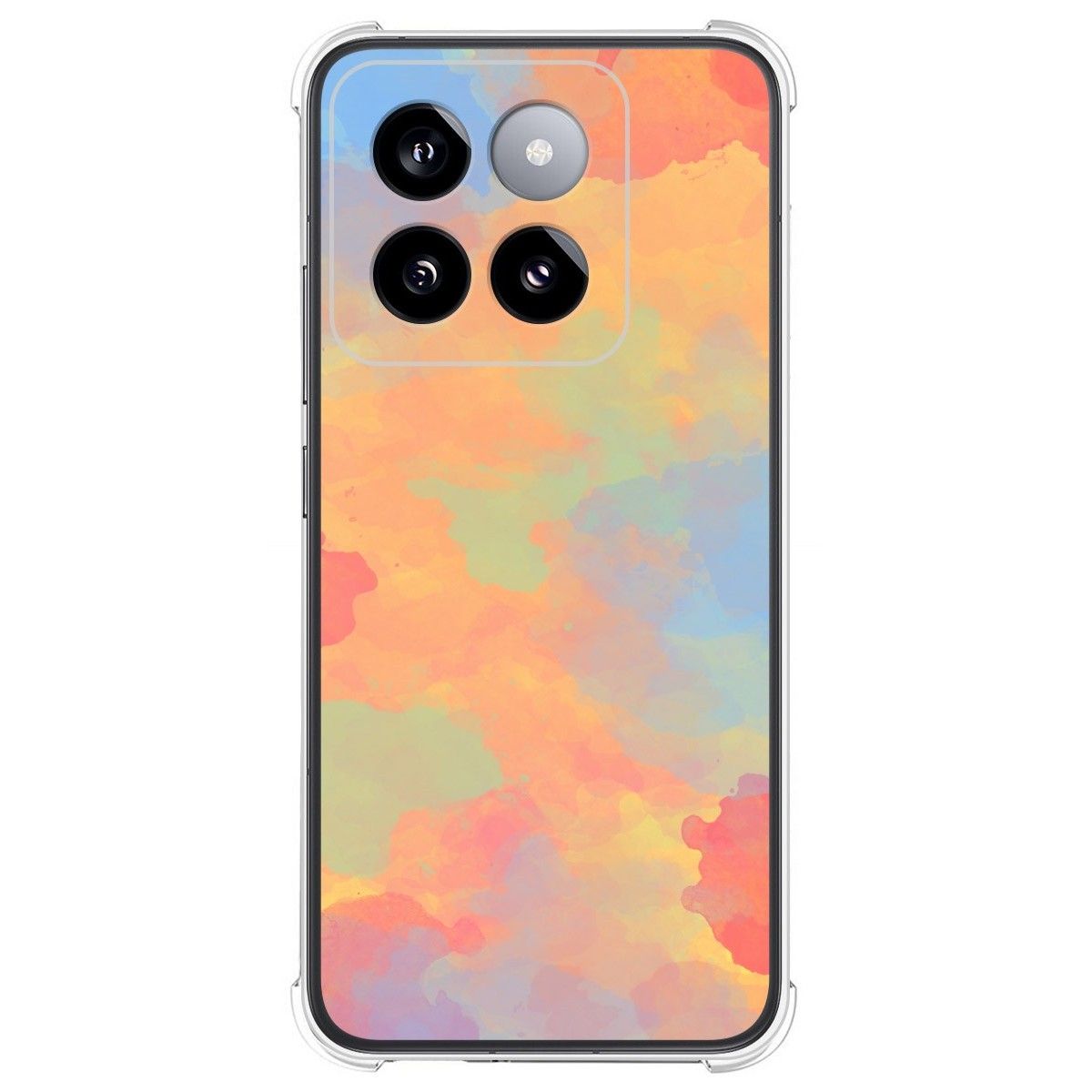 Funda Silicona Antigolpes para Xiaomi 14 5G diseño Acuarela 08 Dibujos