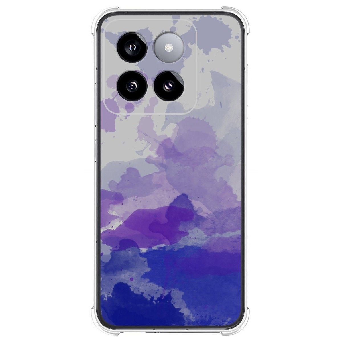 Funda Silicona Antigolpes para Xiaomi 14 5G diseño Acuarela 09 Dibujos