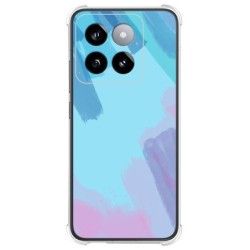 Funda Silicona Antigolpes para Xiaomi 14 5G diseño Acuarela 10 Dibujos