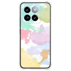 Funda Silicona Antigolpes para Xiaomi 14 5G diseño Acuarela 11 Dibujos