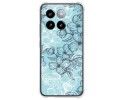 Funda Silicona Antigolpes para Xiaomi 14 5G diseño Flores 03 Dibujos