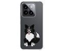 Funda Silicona Antigolpes para Xiaomi 14 5G diseño Perros 01 Dibujos