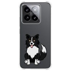 Funda Silicona Antigolpes para Xiaomi 14 5G diseño Perros 01 Dibujos