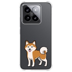 Funda Silicona Antigolpes para Xiaomi 14 5G diseño Perros 02 Dibujos