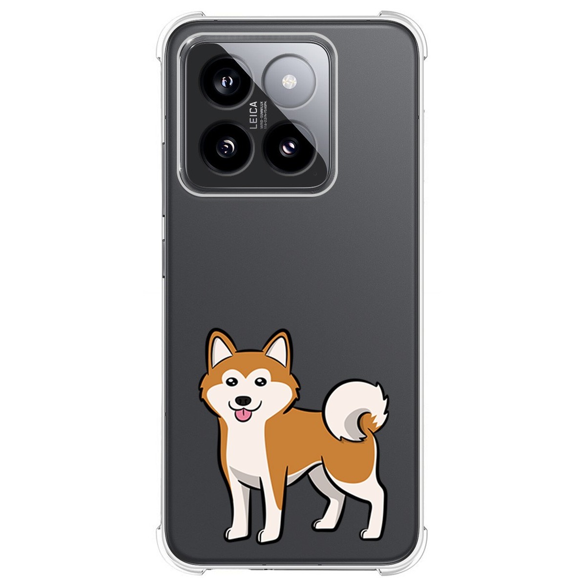 Funda Silicona Antigolpes para Xiaomi 14 5G diseño Perros 02 Dibujos