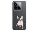 Funda Silicona Antigolpes para Xiaomi 14 5G diseño Perros 06 Dibujos