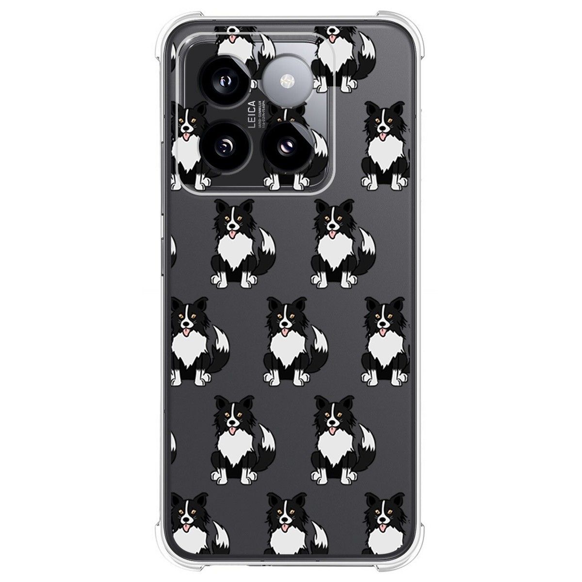 Funda Silicona Antigolpes para Xiaomi 14 5G diseño Perros 07 Dibujos