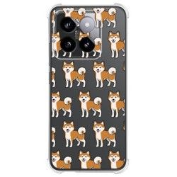 Funda Silicona Antigolpes para Xiaomi 14 5G diseño Perros 08 Dibujos