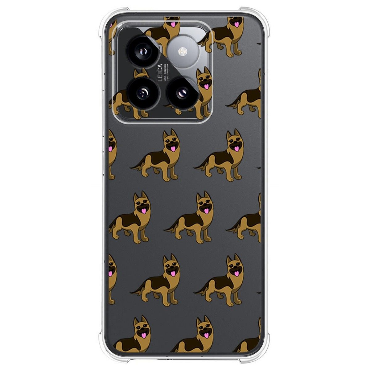 Funda Silicona Antigolpes para Xiaomi 14 5G diseño Perros 09 Dibujos