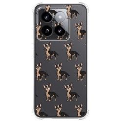 Funda Silicona Antigolpes para Xiaomi 14 5G diseño Perros 11 Dibujos