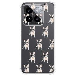 Funda Silicona Antigolpes para Xiaomi 14 5G diseño Perros 12 Dibujos