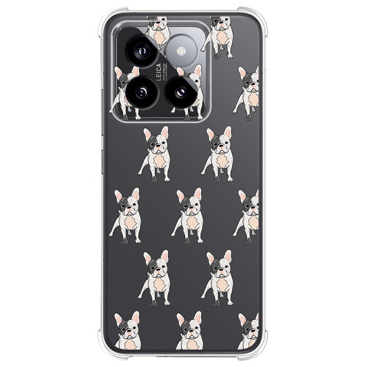 Funda Silicona Antigolpes para Xiaomi 14 5G diseño Perros 12 Dibujos