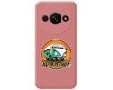 Funda Silicona Líquida Rosa para Xiaomi Redmi A3 diseño Adventure Dibujos