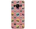 Funda Silicona Líquida Rosa para Xiaomi Redmi A3 diseño Catrina Dibujos