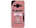 Funda Silicona Líquida Rosa para Xiaomi Redmi A3 diseño Vaca Dibujos